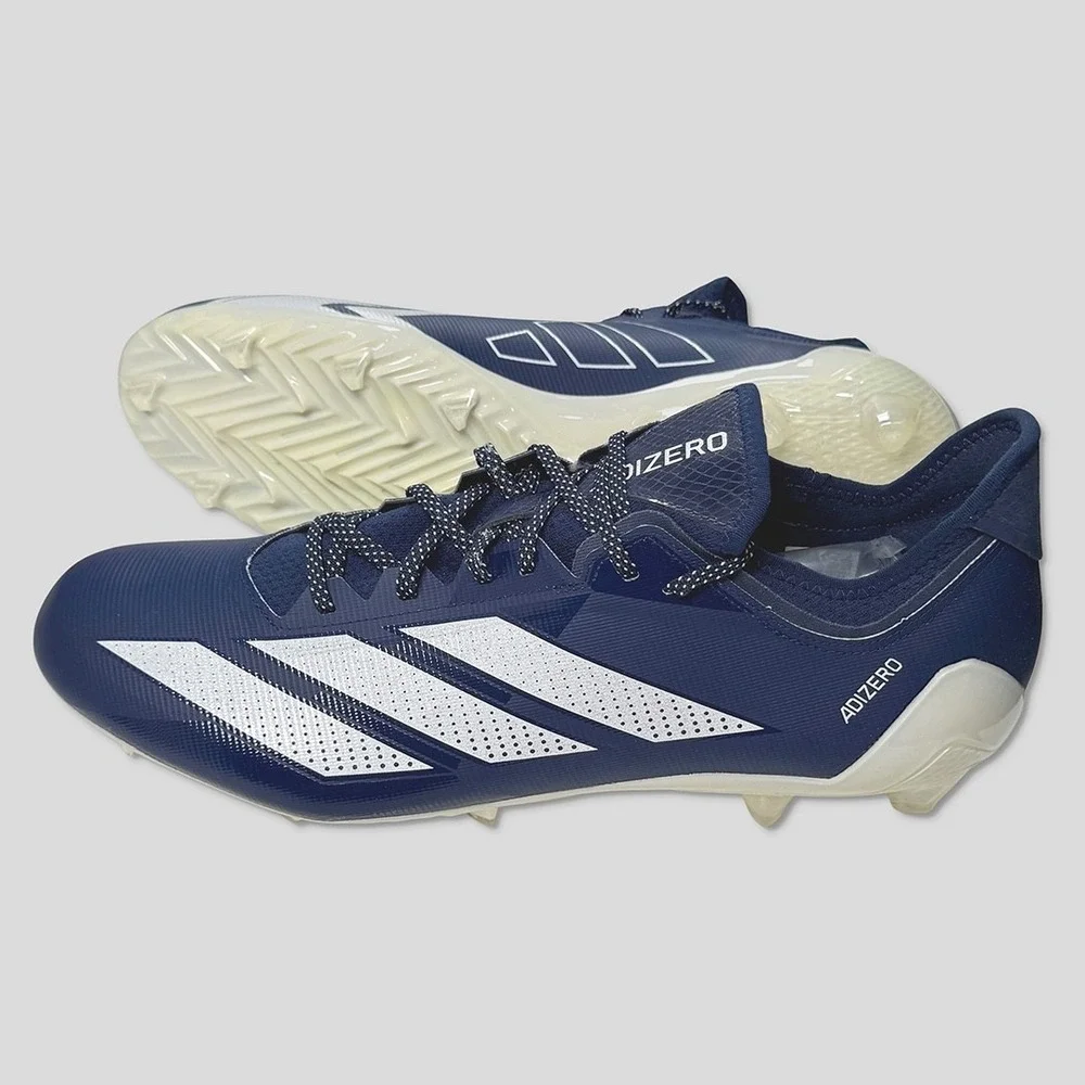 Adidas Adizero Electric.1 Football Cleats  - NEW Mens Size 16 Blue - #47360-OF